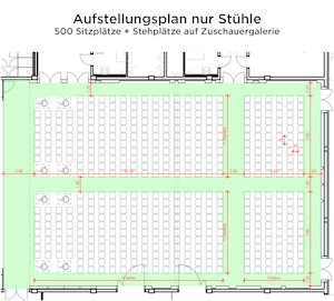 Aufstellungsplan nur Stühle